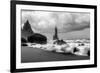 Black Sands-Danny Head-Framed Photographic Print