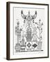 Black Santa Fe Garden-Cat Coquillette-Framed Art Print