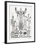 Black Santa Fe Garden-Cat Coquillette-Framed Art Print