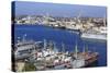 Black Sea Fleet in South Harbour, Sevastopol, Crimea, Ukraine, Europe-Richard-Stretched Canvas