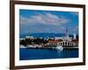 Black Sea Port Located at Base of the Caucasus Mountain, Port of Sochi, Sochi, Russia-Cindy Miller Hopkins-Framed Photographic Print