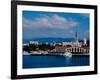 Black Sea Port Located at Base of the Caucasus Mountain, Port of Sochi, Sochi, Russia-Cindy Miller Hopkins-Framed Photographic Print