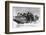 Black Seabees Training in Landed Tactics Aboard Small Craft, on Shores of Norfolk, Va-null-Framed Photographic Print