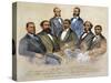 Black Senators, 1872-Currier & Ives-Stretched Canvas