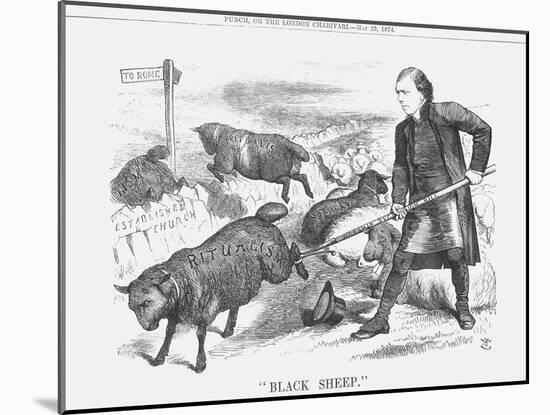 Black Sheep, 1874-Joseph Swain-Mounted Giclee Print