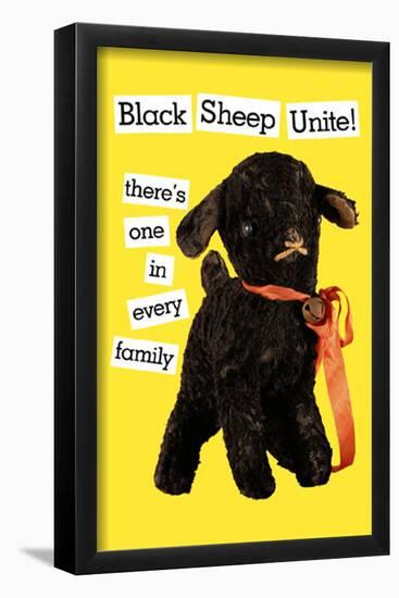 Black Sheep Unite-null-Framed Poster