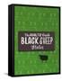 Black Sheep-Ashley Santoro-Framed Stretched Canvas