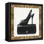 Black Shoe and Purse-Carolyn Fisk-Framed Stretched Canvas