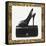 Black Shoe and Purse-Carolyn Fisk-Framed Stretched Canvas