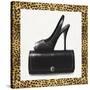 Black Shoe and Purse-Carolyn Fisk-Stretched Canvas