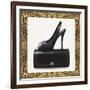 Black Shoe and Purse-Carolyn Fisk-Framed Premium Giclee Print