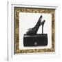 Black Shoe and Purse-Carolyn Fisk-Framed Art Print