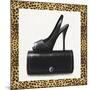 Black Shoe and Purse-Carolyn Fisk-Mounted Art Print