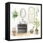 Black Sink-Silvia Vassileva-Framed Stretched Canvas