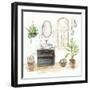 Black Sink-Silvia Vassileva-Framed Art Print