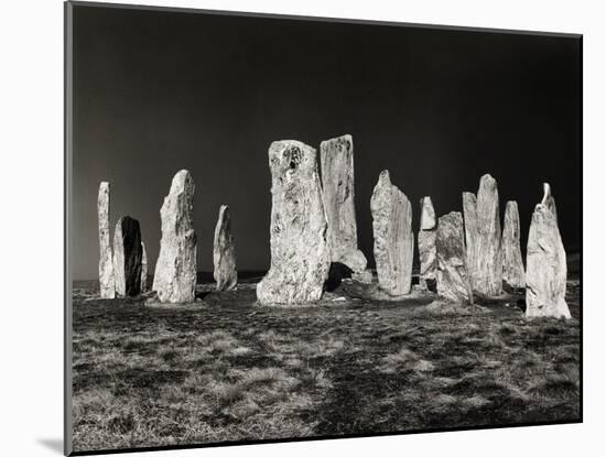 Black Sky at Callanish 1980-null-Mounted Giclee Print