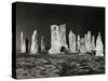 Black Sky at Callanish 1980-null-Stretched Canvas