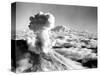 Black Smoke and Ash Drift Skyward as Mount St. Helens Erupts-null-Stretched Canvas