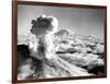 Black Smoke and Ash Drift Skyward as Mount St. Helens Erupts-null-Framed Photographic Print