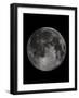 Black Space Black Moon-Eline Isaksen-Framed Art Print