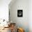 Black Space Black Moon-Eline Isaksen-Stretched Canvas displayed on a wall