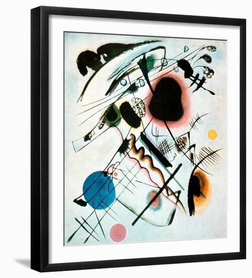 Black Spot, 1921-Wassily Kandinsky-Framed Giclee Print