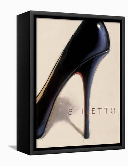 Black Stiletto-Marco Fabiano-Framed Stretched Canvas