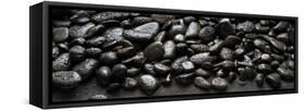 Black Stones-Steve Gadomski-Framed Stretched Canvas