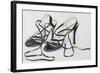 Black Strappy Shoes, 1997-Alan Byrne-Framed Giclee Print