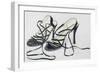 Black Strappy Shoes, 1997-Alan Byrne-Framed Giclee Print