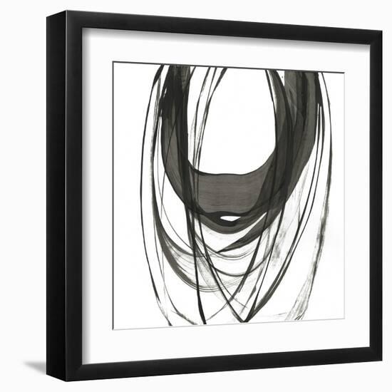 Black Streaks II-PI Studio-Framed Art Print