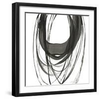Black Streaks II-PI Studio-Framed Art Print