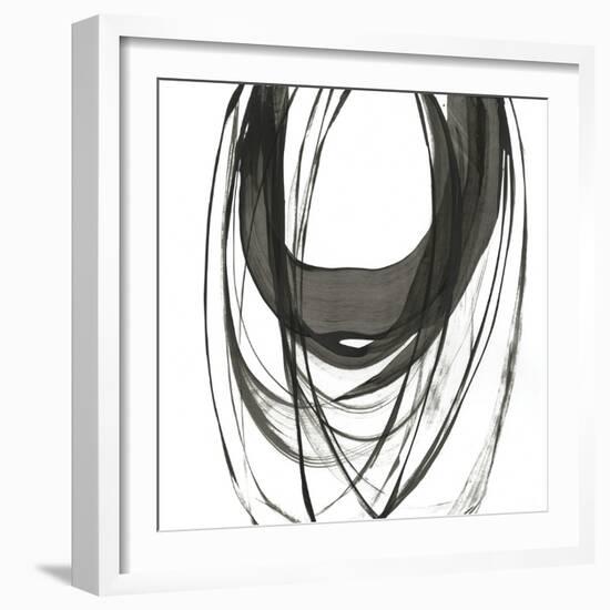 Black Streaks II-PI Studio-Framed Art Print