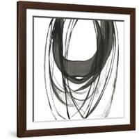 Black Streaks II-PI Studio-Framed Art Print