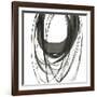 Black Streaks II-PI Studio-Framed Art Print