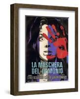 Black Sunday, (aka La Maschera Del Demonio), Barbara Steele, 1960-null-Framed Art Print