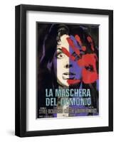 Black Sunday, (aka La Maschera Del Demonio), Barbara Steele, 1960-null-Framed Art Print