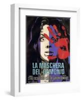 Black Sunday, (aka La Maschera Del Demonio), Barbara Steele, 1960-null-Framed Art Print