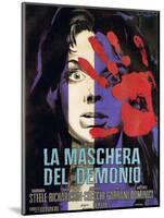 Black Sunday, (aka La Maschera Del Demonio), Barbara Steele, 1960-null-Mounted Art Print