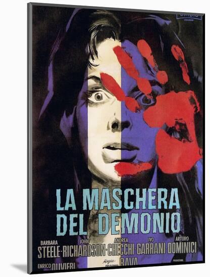 Black Sunday, (aka La Maschera Del Demonio), Barbara Steele, 1960-null-Mounted Art Print