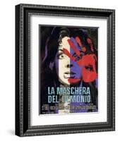 Black Sunday, (aka La Maschera Del Demonio), Barbara Steele, 1960-null-Framed Art Print