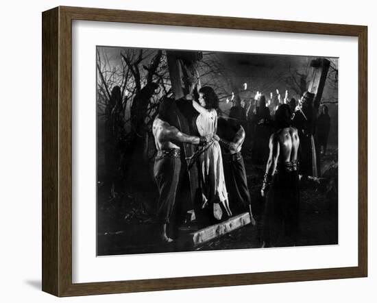 Black Sunday, Barbara Steele, 1960-null-Framed Photo