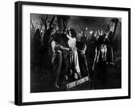 Black Sunday, Barbara Steele, 1960-null-Framed Photo