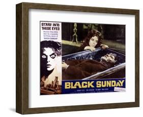 Black Sunday, Barbara Steele, 1961-null-Framed Art Print