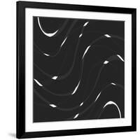 Black Surface I, c.2006-Ernesto Riga-Framed Serigraph