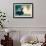 Black Swan Blue-OliverHuitson-Framed Photographic Print displayed on a wall