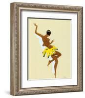 Black Thunder, Josephine Baker-Paul Colin-Framed Art Print