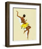 Black Thunder, Josephine Baker-Paul Colin-Framed Art Print