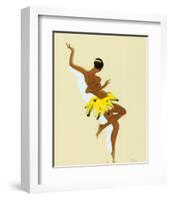 Black Thunder, Josephine Baker-Paul Colin-Framed Art Print