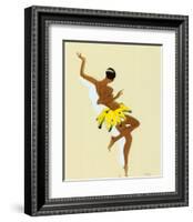 Black Thunder, Josephine Baker-Paul Colin-Framed Art Print